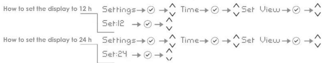 Fhiaba KS8990TST/6 - Basic settings of the Menu - 4