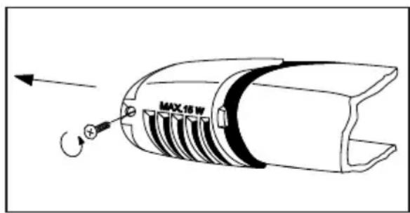 ELECTROLUX ERT 17003W8 - Wechsel der Glühlampe - 1