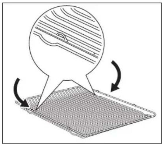 ELECTROLUX EVY7600AO - Backblech (falls vorhanden): - 1