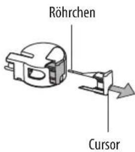 Röhrchen Cursor