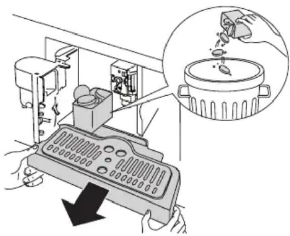 ELECTROLUX EBC54523AX - ZUBEREITUNG VON KAFFEE (MIT KAFFEEBOHNEN) - 1