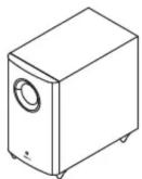 ONKYO HTP-588 - Powered Subwoofer (SKW-658) - 1