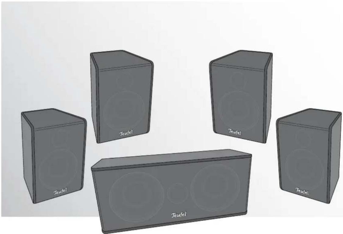 Teufel Consono 25 Mk3-Set - Technische Beschreibung und Bedienungsanleitung - 1
