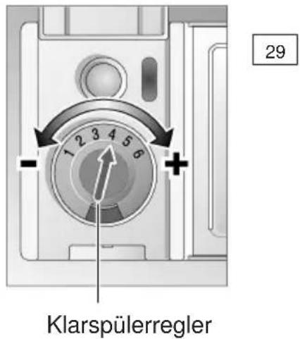 BOSCH SGS69A18 - Zugabemenge für Klarspüler einstellen - 1