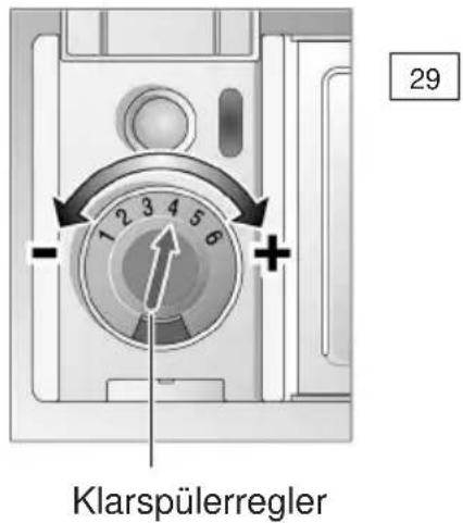 BOSCH SGI53E02 - Zugabemenge für Klarspüler einstellen - 1