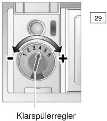 BOSCH SGI46A54 - Zugabemenge für Klarspüler einstellen - 1