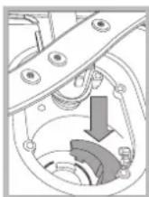 INDESIT DFP 584 EU - Oberer Geschirrkorb - 3