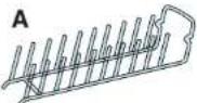 BAUKNECHT GSI 4743 TW - Tellerhalter: - 1