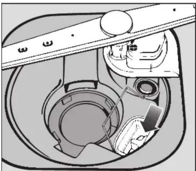 MIELE G 694 SC Plus - Ablaufpumpe und Rückschlagventil reinigen - 3