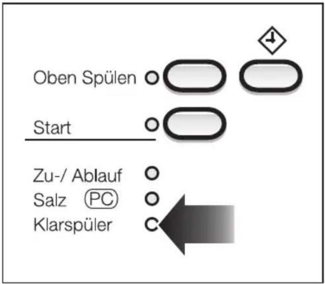 MIELE G 657 SCI Plus-3 - Klarspülernachfüllanzeige - 1