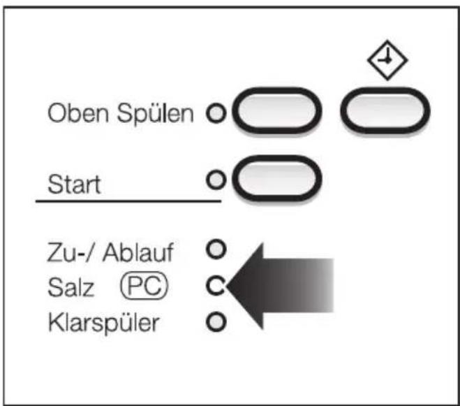 MIELE G 657 SCI Plus-3 - Salznachfüllanzeige - 1