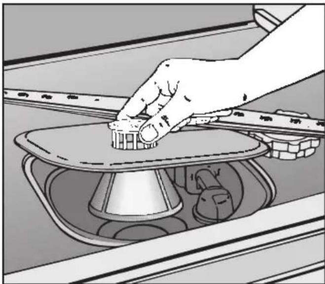 MIELE G 651 SCU Plus-3 - Siebe im Spülraum reinigen - 2