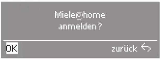 MIELE G 2732 - Anmelden - 1