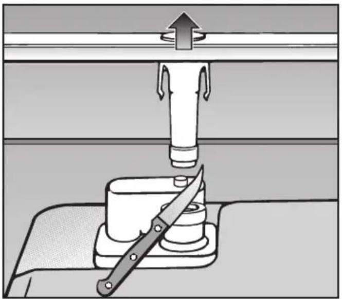 MIELE G 2732 - Belüftung des Wasserablaufs - 1