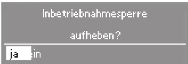 MIELE G 2732 - Inbetriebnahmesperre aufheben - 1