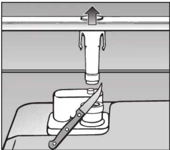 MIELE G 2174 - Belüftung des Wasserablaufs - 1