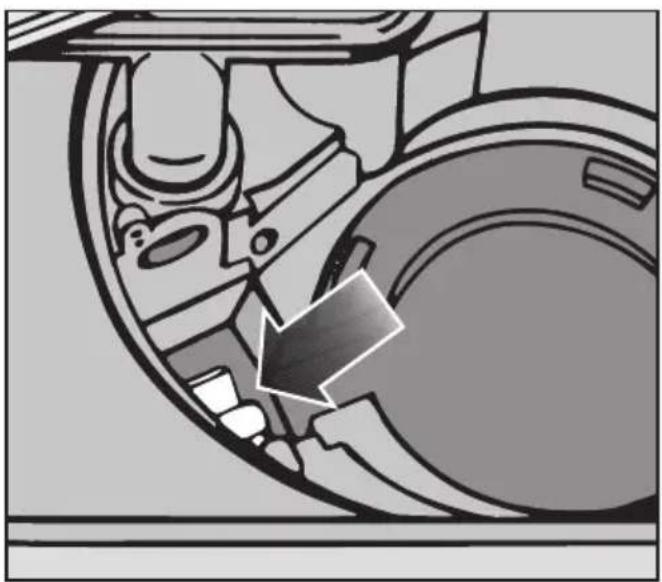 MIELE G 2023 - Ablaufpumpe und Rückschlagventil reinigen - 2