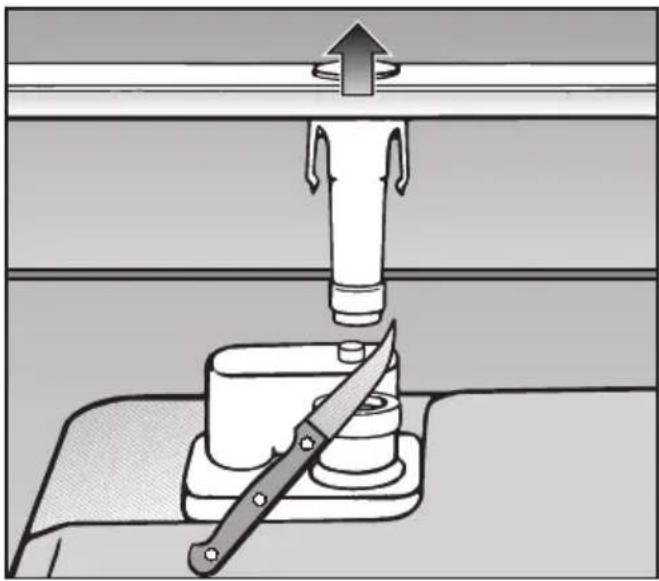 MIELE G 1834 SCI - Belüftung des Wasserablaufs - 1