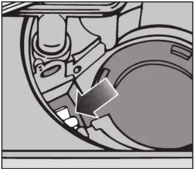MIELE G 1552 SCI - Ablaufpumpe und Rückschlagventil reinigen - 2