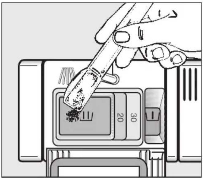 MIELE G 1582 - Reinigerdosierung - 2