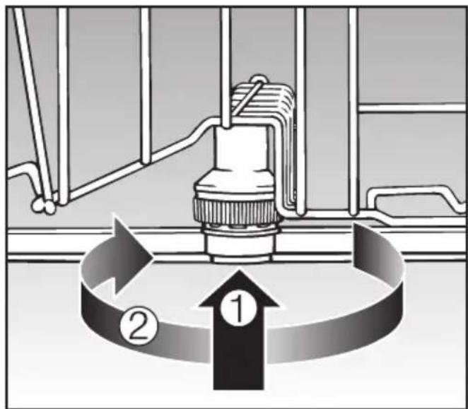 MIELE G 2275 VI Eco Line - Sprüharme reinigen - 1