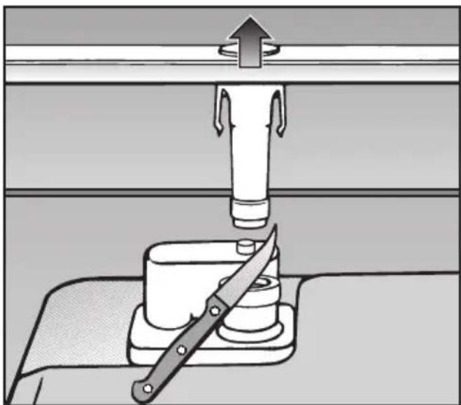 MIELE G 2274 - Belüftung des Wasserablaufs - 1