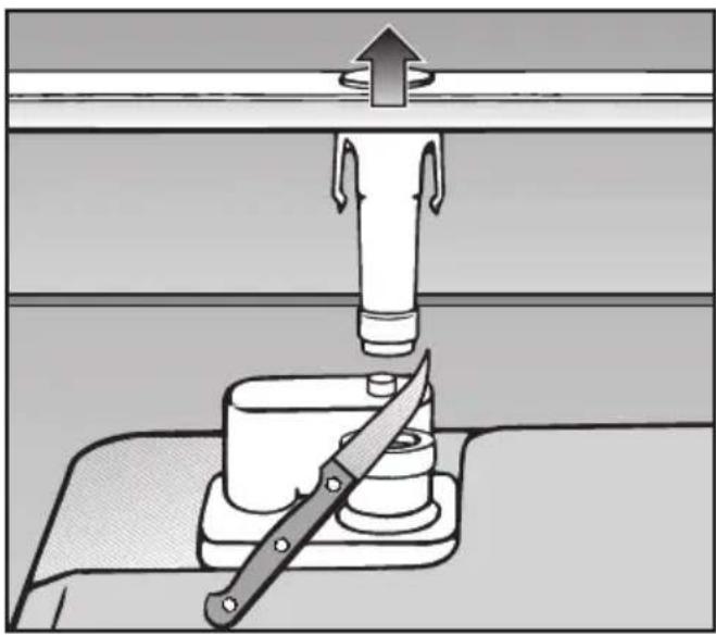 MIELE G 2245 - Belüftung des Wasserablaufs - 1
