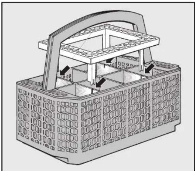 MIELE G 2181 - Besteckaufsatz für den Besteckkorb - 1