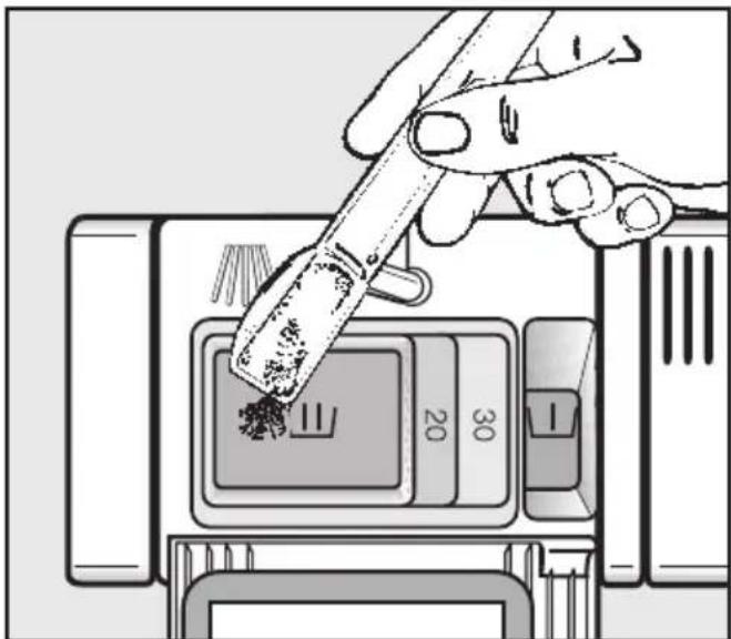 MIELE G 2181 - Reiniger einfüllen - 2