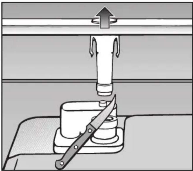 MIELE G 2171 SCVI - Belüftung des Wasserablaufs - 1