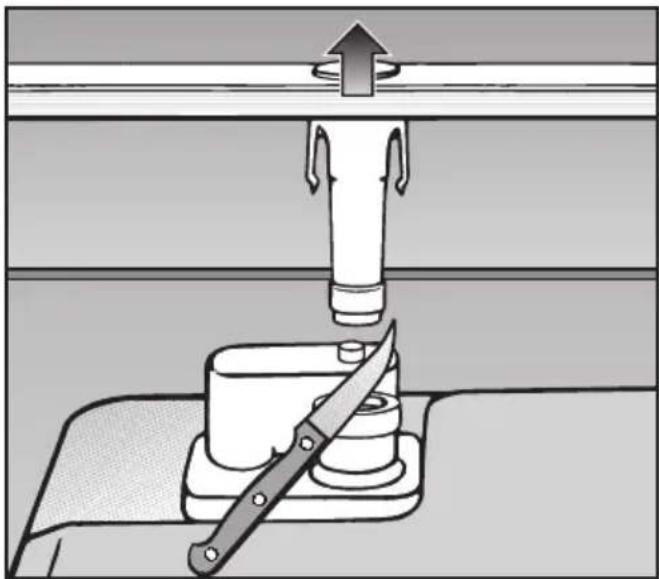 MIELE G 2041 - Belüftung des Wasserablaufs - 1