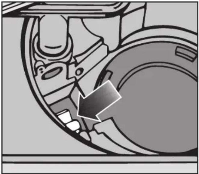 MIELE G 1870 - Ablaufpumpe und Rückschlagventil reinigen - 2