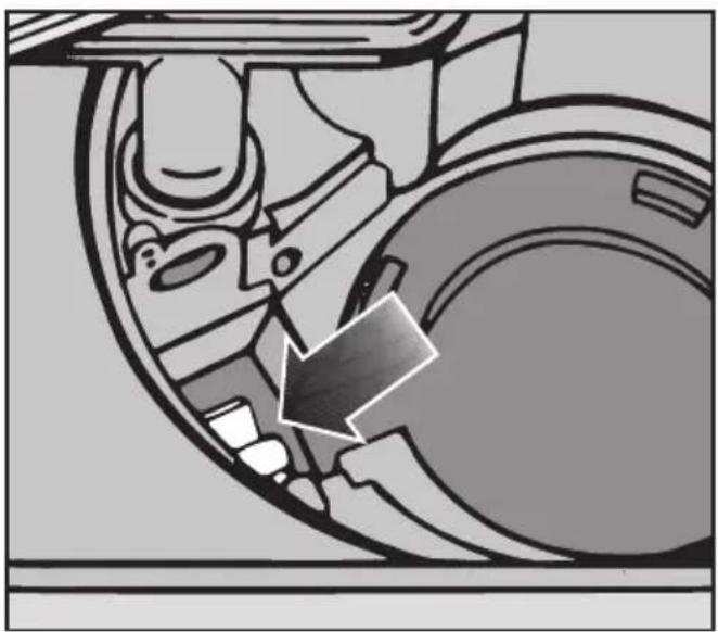 MIELE G 1833 - Ablaufpumpe und Rückschlagventil reinigen - 2