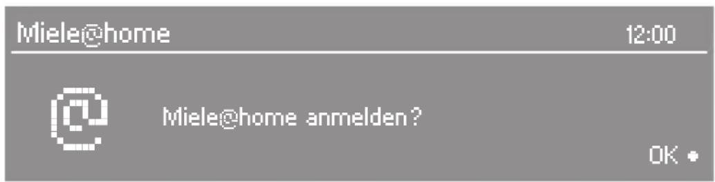 MIELE G 1832 - Anmelden - 1