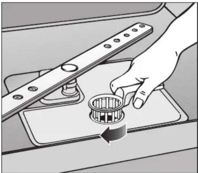 MIELE G 1830 SCI - Siebe reinigen - 3