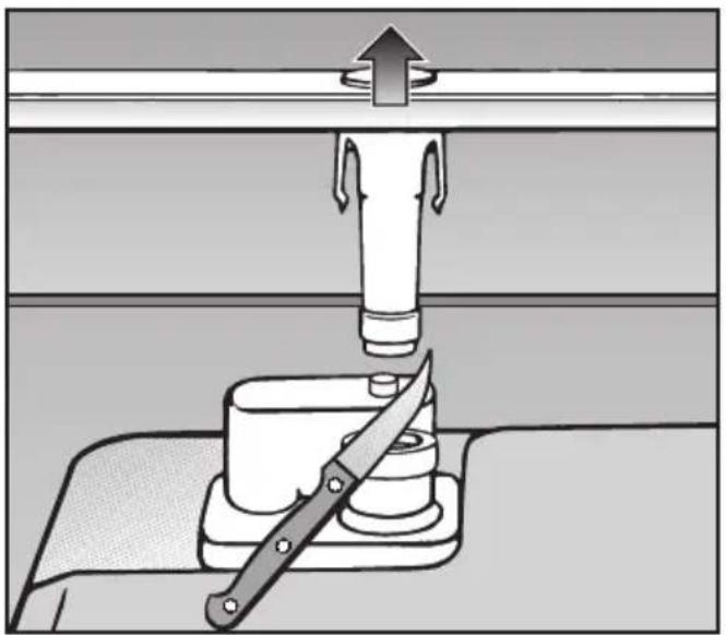 MIELE G 1630 SCI - Belüftung des Wasserablaufs - 1