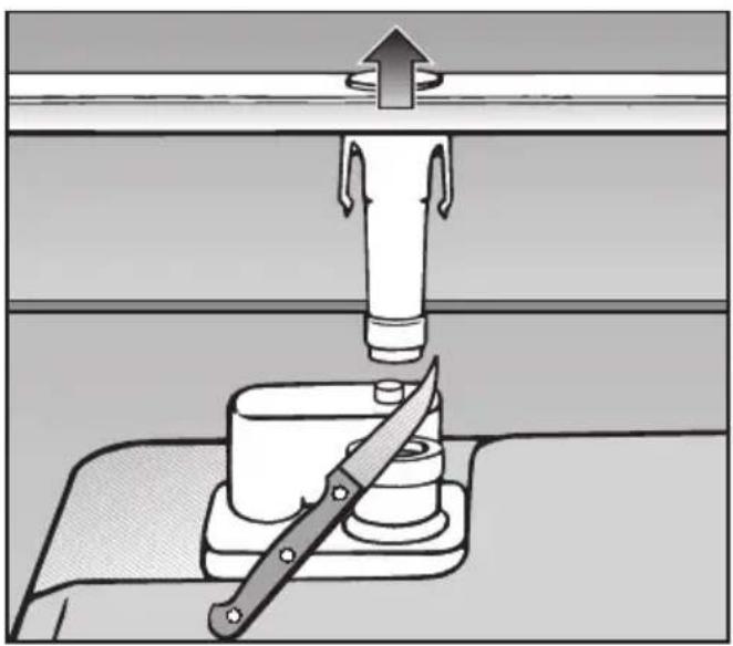 MIELE G 1442 SCI - Belüftung des Wasserablaufs - 1