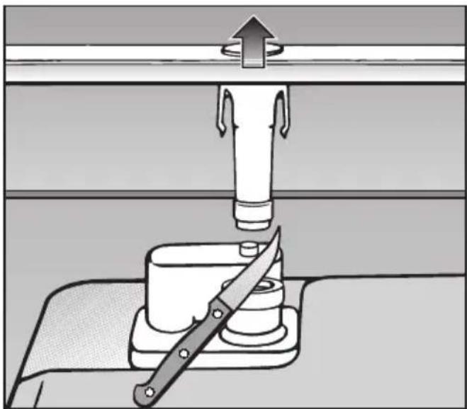 MIELE G 1470 SC VI - Belüftung des Wasserablaufs - 1