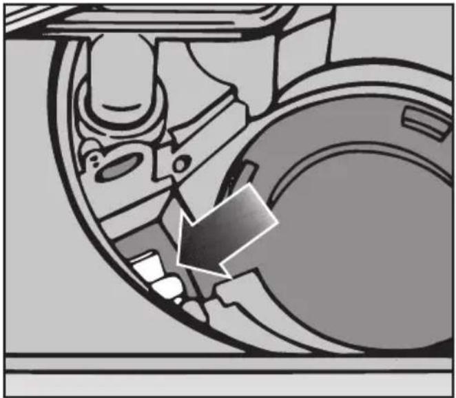 MIELE G 1470 SC VI - Ablaufpumpe und Rückschlagventil reinigen - 2