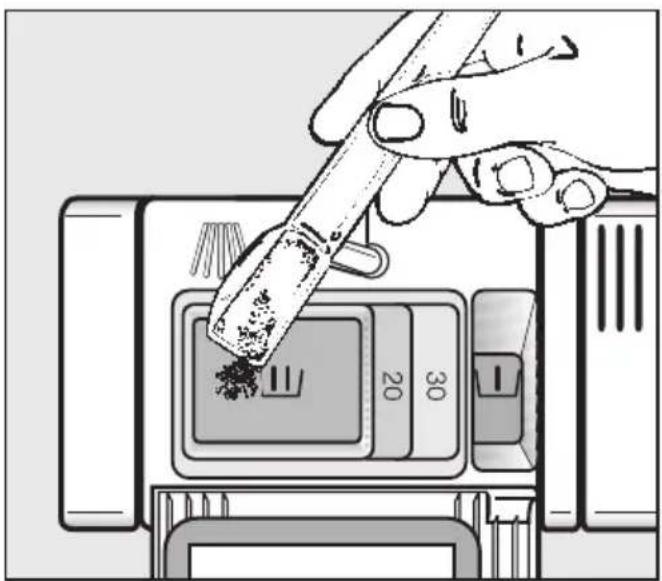 MIELE G 1383 - Reinigerdosierung - 2