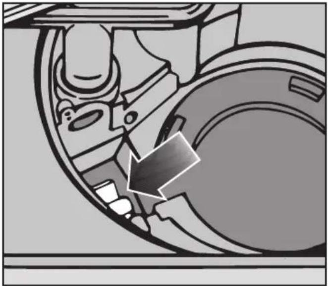 MIELE G 1383 - Ablaufpumpe und Rückschlagventil reinigen - 2