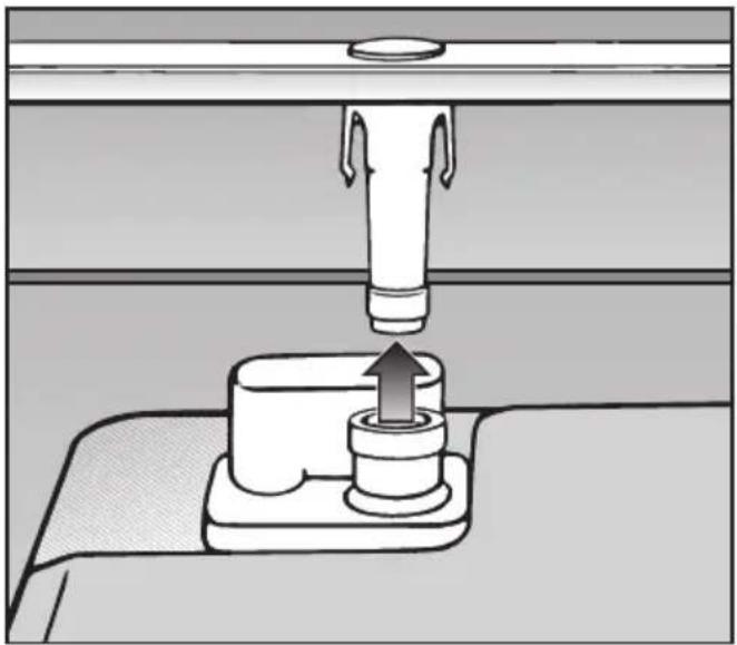 MIELE G 1282 VI - Sprüharme reinigen - 2