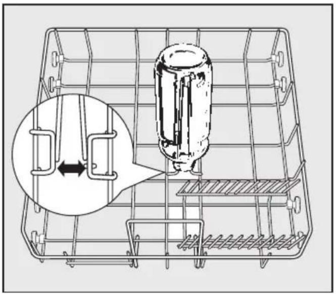 MIELE G 1242 I - Flaschenhalter (je nach Modell) - 1