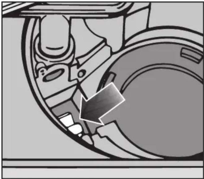 MIELE G 1225 SCU - Ablaufpumpe und Rückschlagventil reinigen - 2