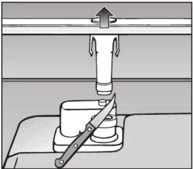 MIELE G 1041 SCI - Belüftung des Wasserablaufs - 1