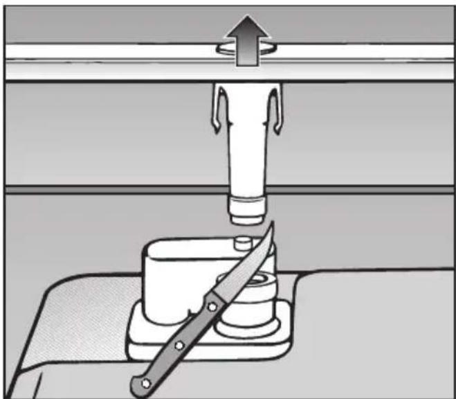 MIELE G 5525 - Belüftung des Wasserablaufs - 1