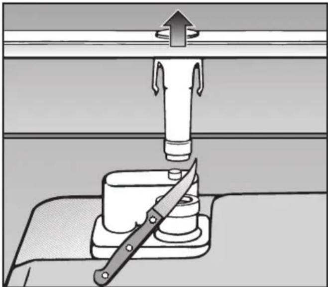 MIELE G 4170 - Belüftung des Wasserablaufs - 1