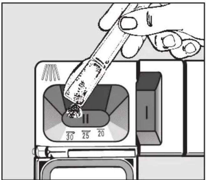 MIELE G 391 SCHE - Reiniger einfüllen - 2