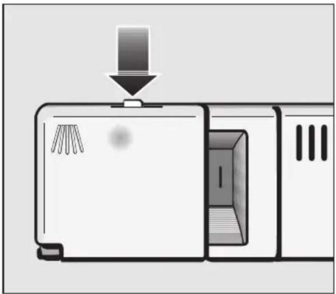 MIELE G 391 SCHE - Reiniger einfüllen - 1