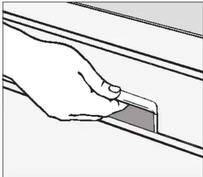 MIELE G 307 I - Tür öffnen - 1